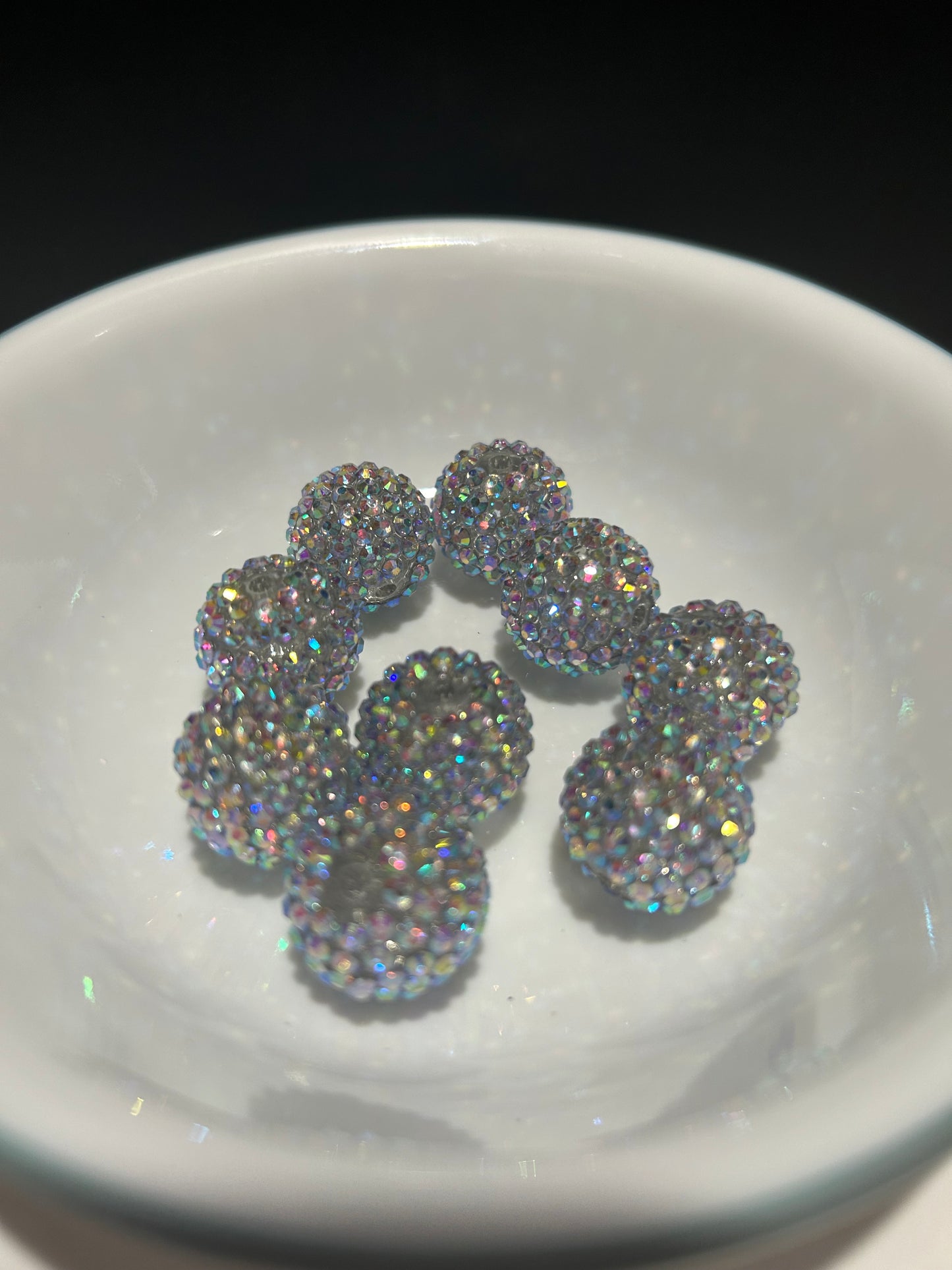 20MM Rhinestone Yellow