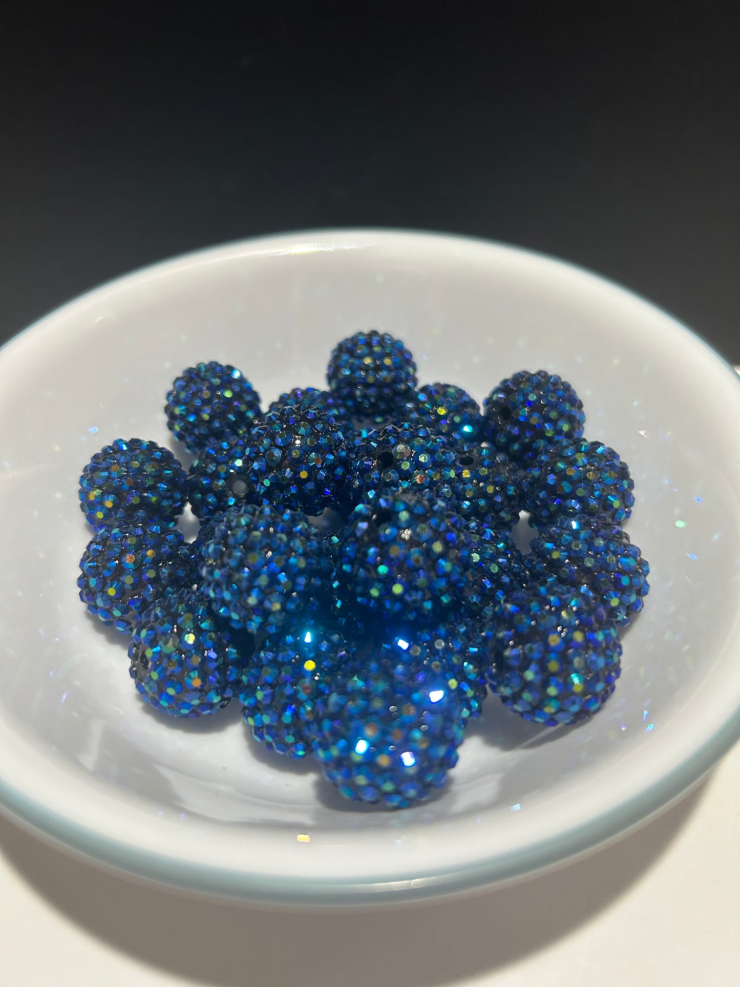 20MM Rhinestone Dark Blue