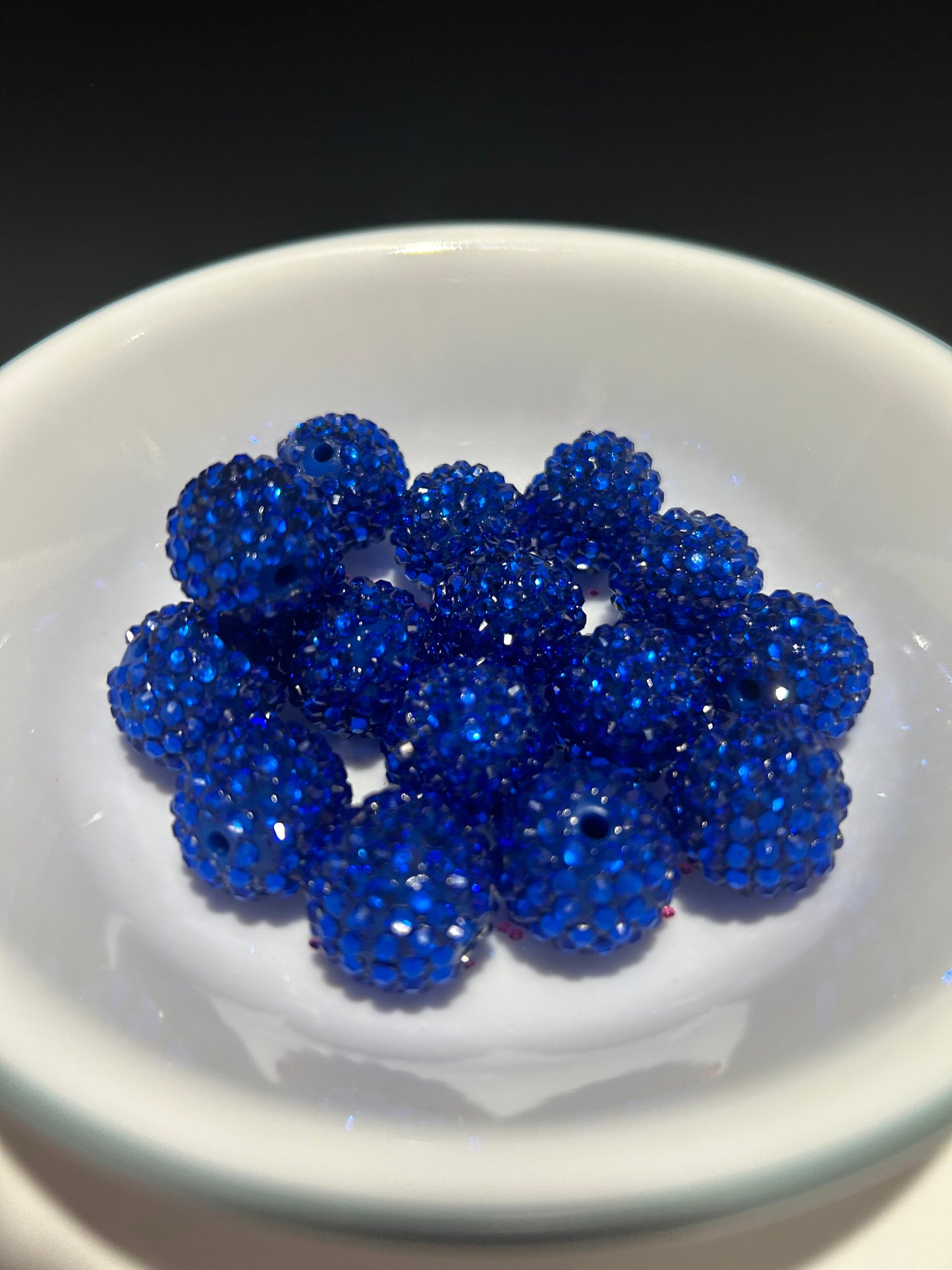 20MM Rhinestone Blue